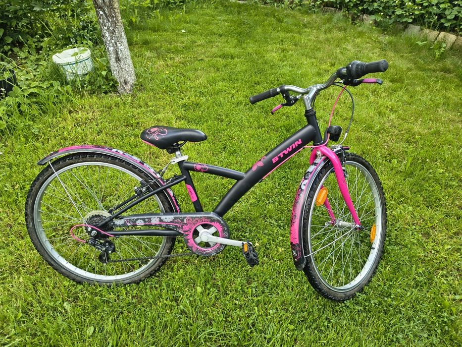 Bicicleta BTWIN Poply 500 24" foarte puțin utilizată Itilizata
