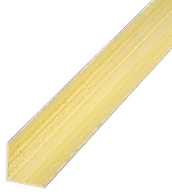 Уголок латунный Размер1: 10—50 мм, Размер2: 10—50 мм, s= 1—2 мм