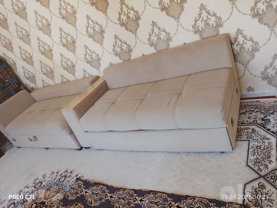 Угловой диван с удобствами