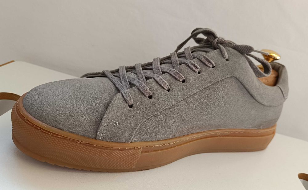 Pantofi sport casual 42 premium Strellson NOI piele naturala moale