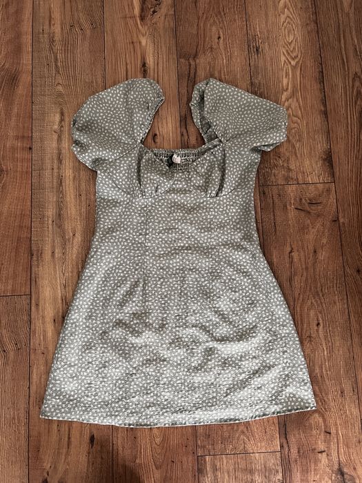 h&m flower рокля