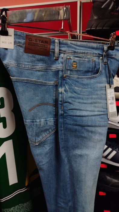 Оригинални дънки G-Star Raw Arc W33 W34 W36 W38 W40 нови мъжки 3D