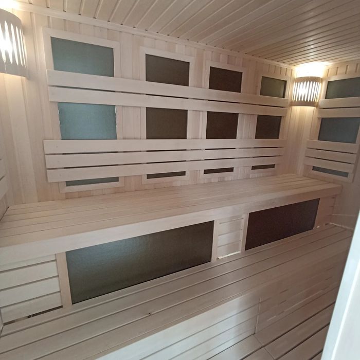 Отделка саун хамамов бассейнов