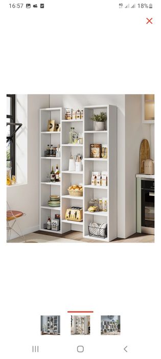 Стеллаж напольный  96×22×160