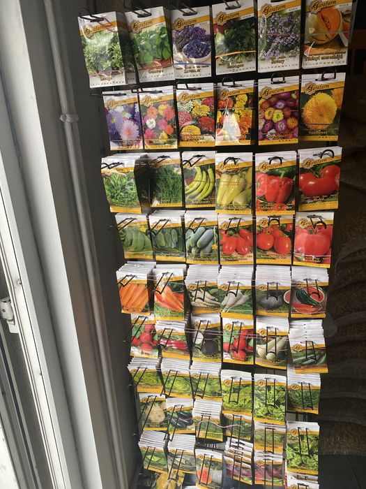 Seminte de plantat ( legume ,fructe,floare)