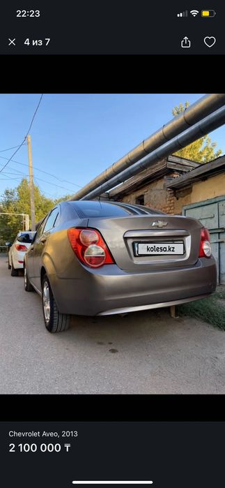 Chevrolet aveo 2013