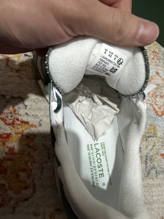 Продаются кроссовки Lacoste