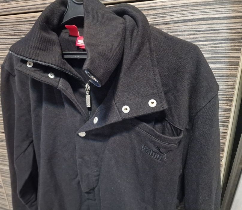 Puma Ferrari мъжко черно  горнище номер м