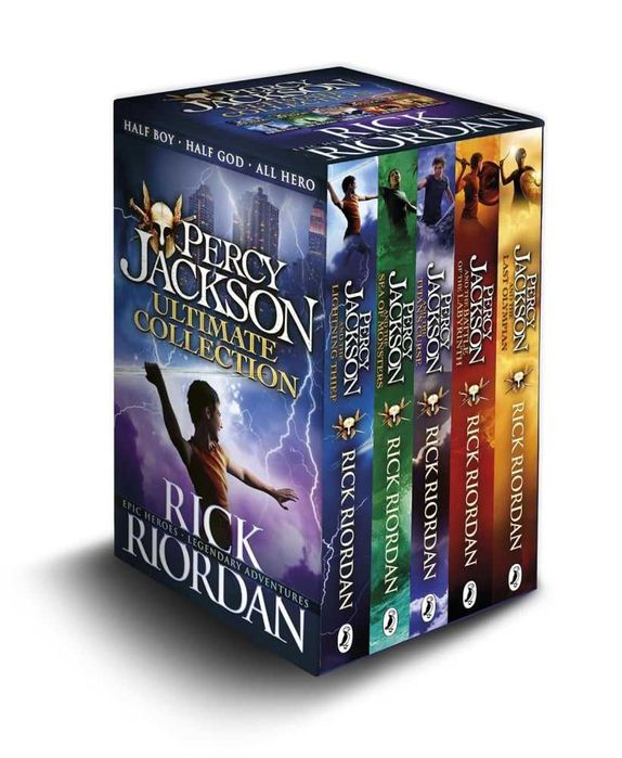 Percy Jackson Ultimate Collection 5 Books Set By Rick Riordan