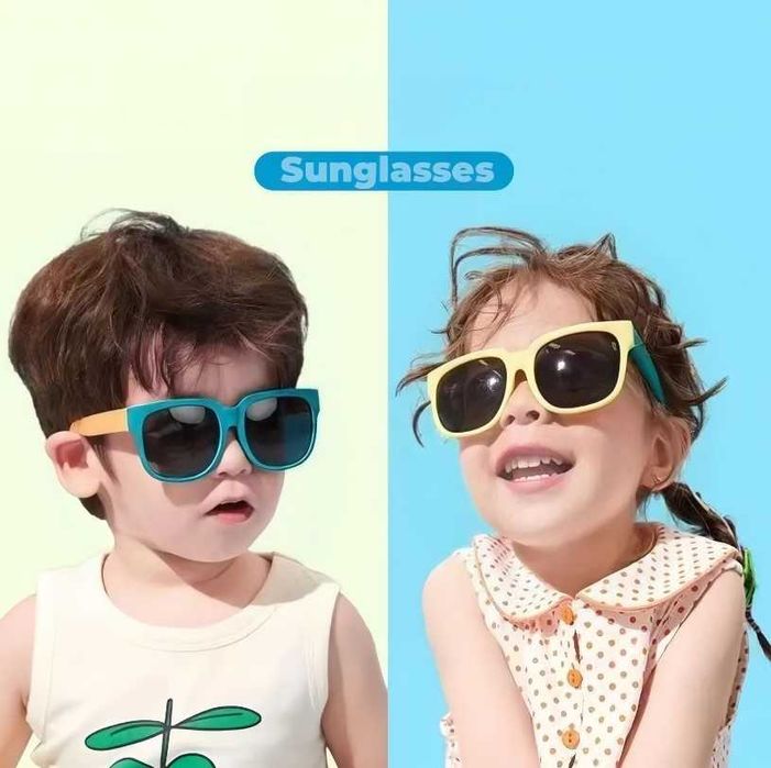 Ochelari de soare copii, Polarizati, UV400, Lentila HD,Carcasa Antisoc