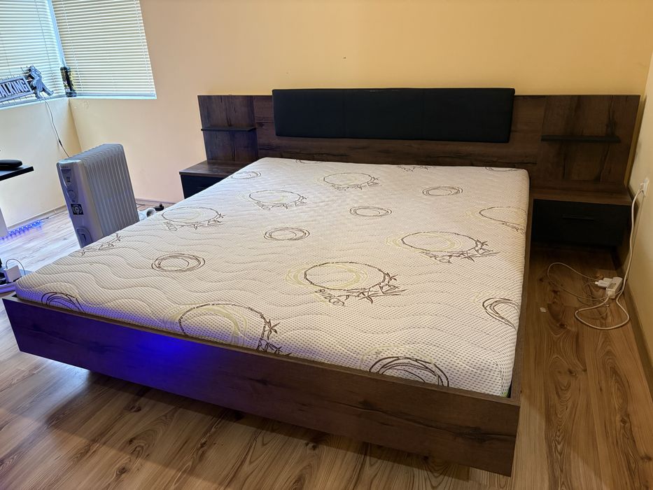 Продава се спалня с матрак и без матрак