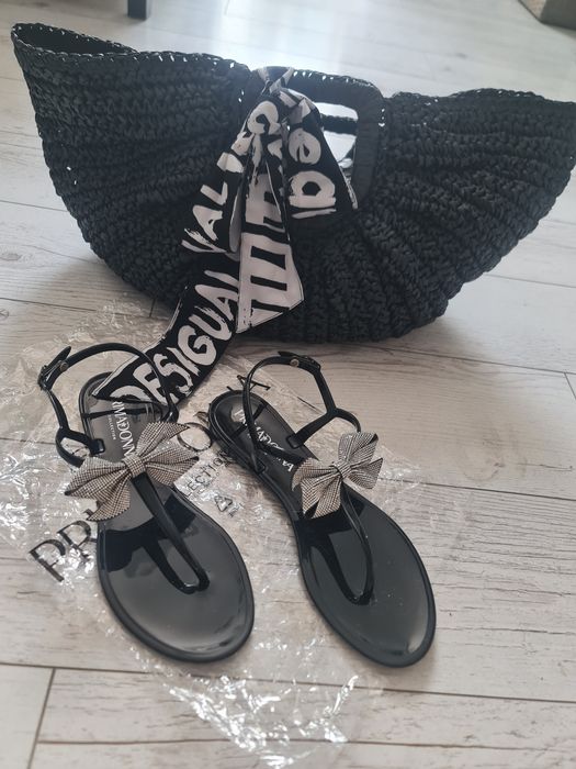 Сет, НОВИ плажни пола, бюстие и кошница