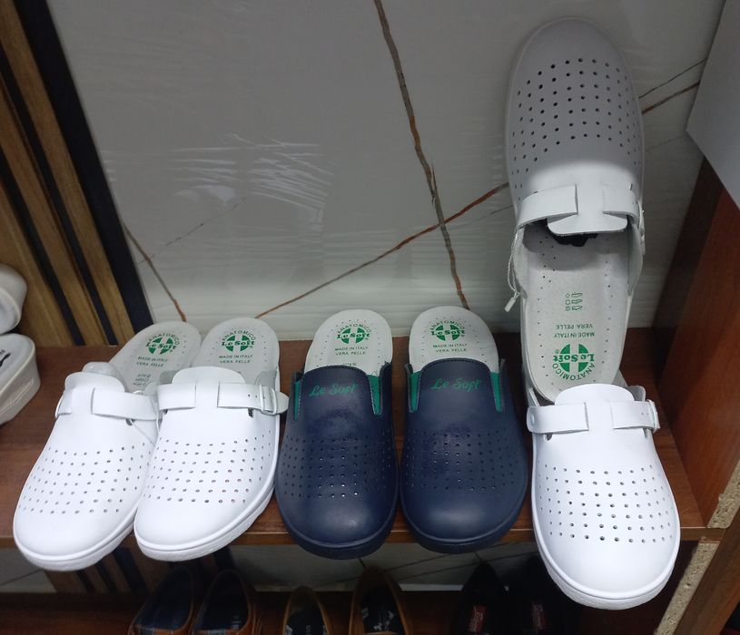 Кожаная обувь из  Италии