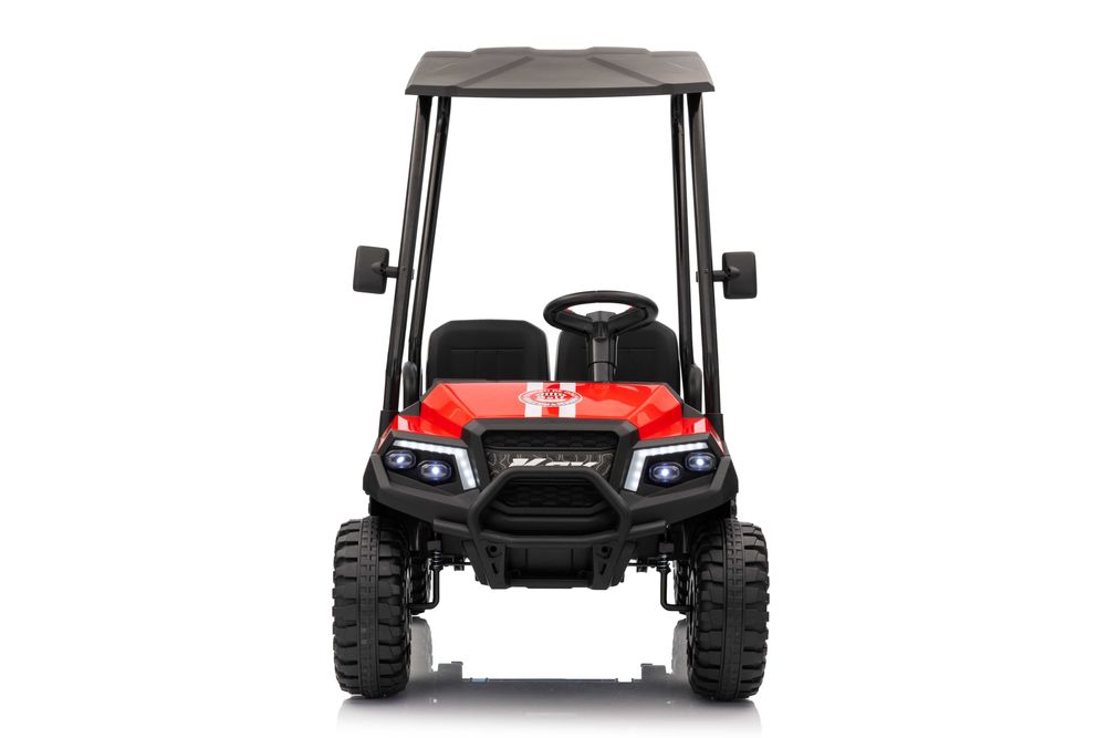 UTV electric pentru 4 copii Kinderauto Golf-Kart 2x 200W, 24V 7Ah RED