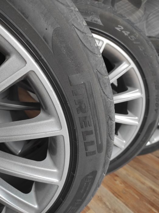 Диски 245/45/18 с летней резиной.