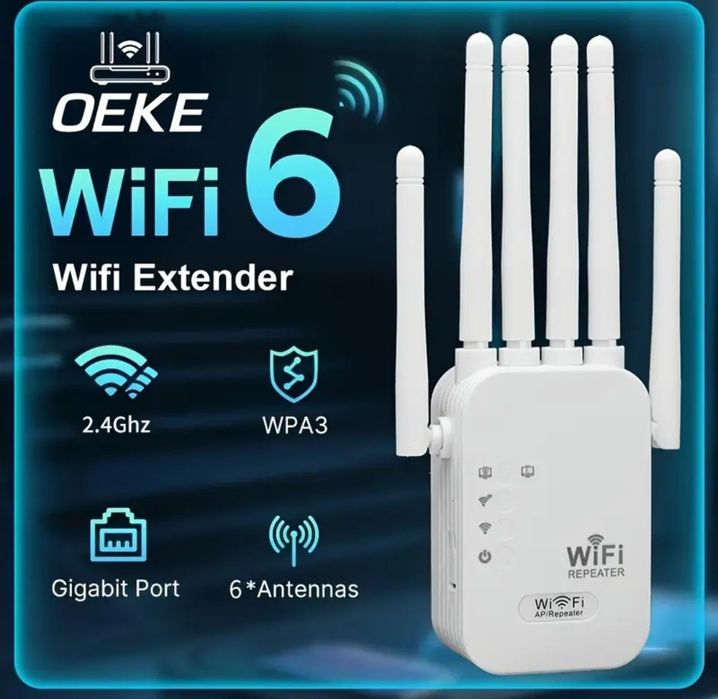 Repeater WIFI Semnal Amplificator Semnal Router 1200mbps