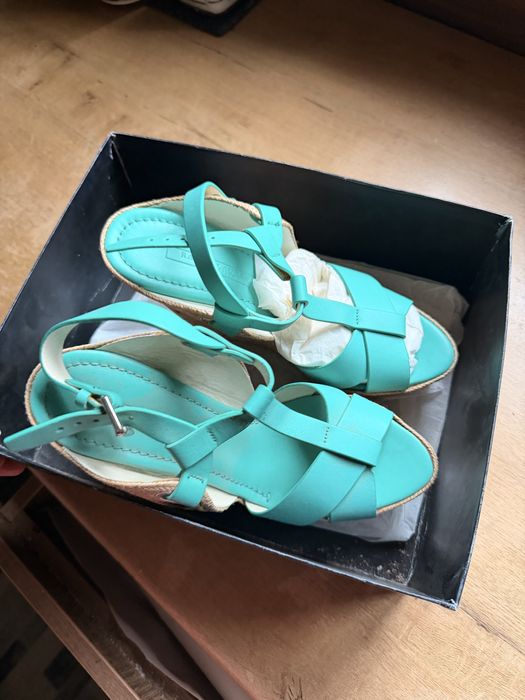 Кожаные босоножки Ralph Lauren 38