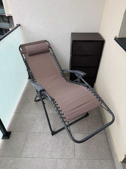 Scaun/sezlong relaxant pliabil de gradina