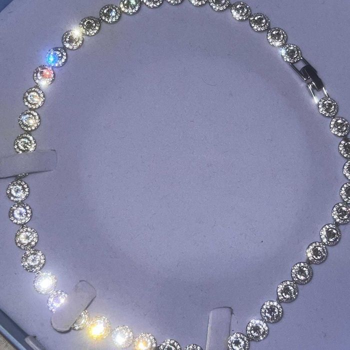 Colier Swarovski Angelic Argintiu - nou, în cutie