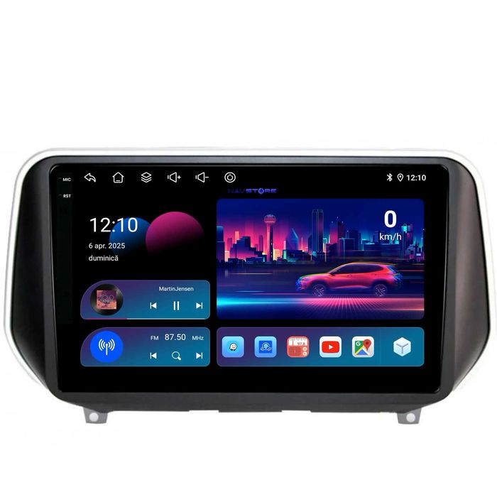 Navigatie Dedicata Hyundai SantaFe (2018-2024), 9Inch, Carplay