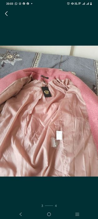 Пальто теди фирменная