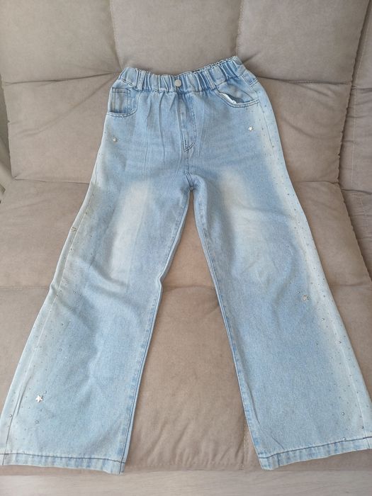 Синие джинсы со звёздочками