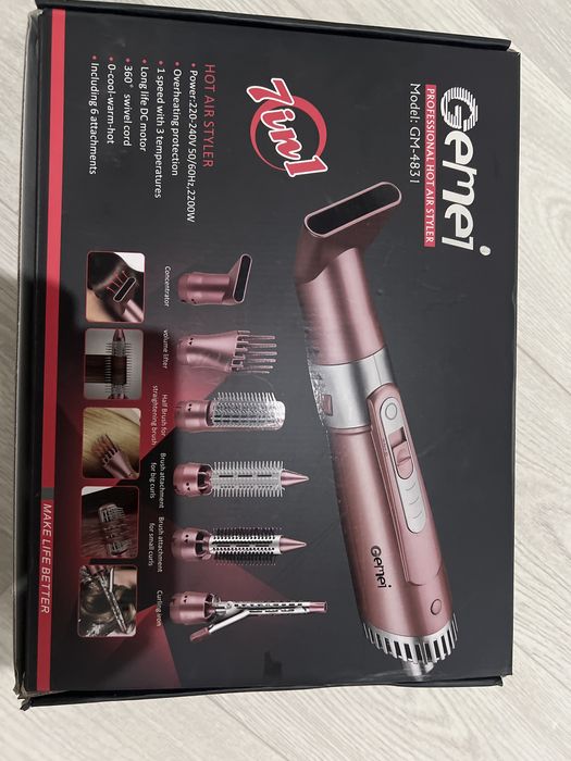 Gemei professional hot air stylet