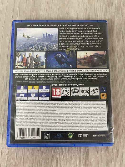 Продам Grand Theft Auto V