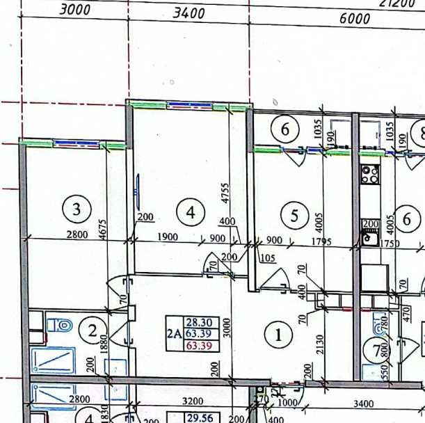 2-х комнатная 62кв.м. 10-этаж - 47.000 ЯНГИ УЗБЕКИСТАН МАССИВ Водник