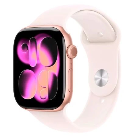 Новые apple watch 11 series 46 mm, GPS, rose gold