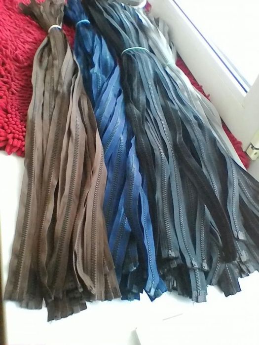 Замки одёжные 80см. Обмен.