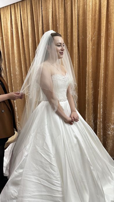 Воал, сватбено було