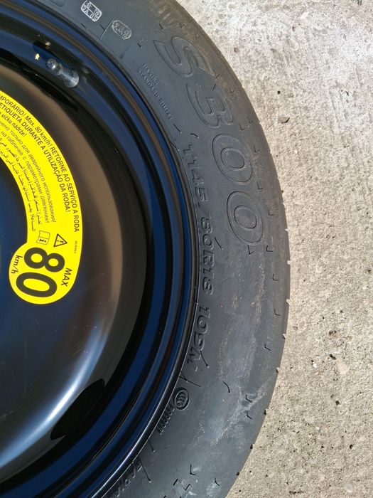 Roata de rezerva slim R18 Dimensiune: 145/85R18 Audi Q3 Sportback