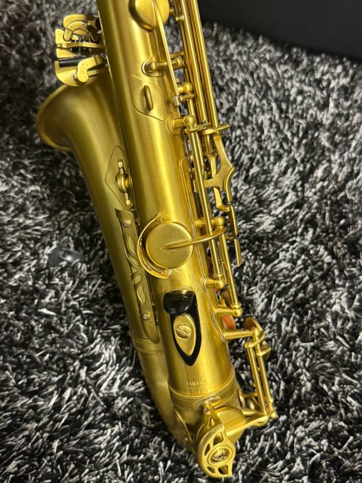 Vand Saxofon Yamaha Yas 62 purpe logo