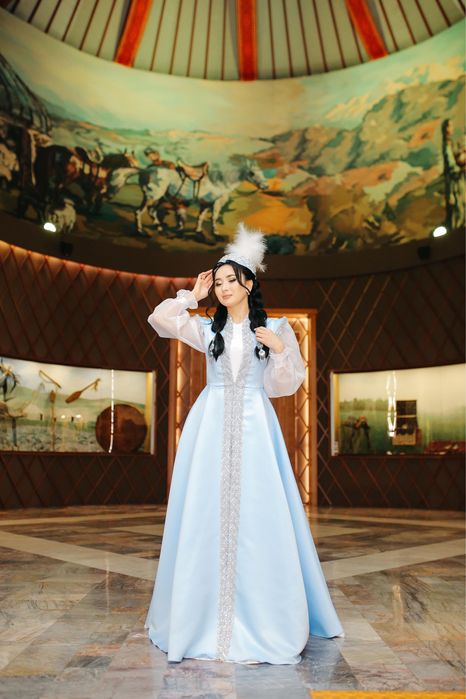 Продам нежное платье на кыз узату