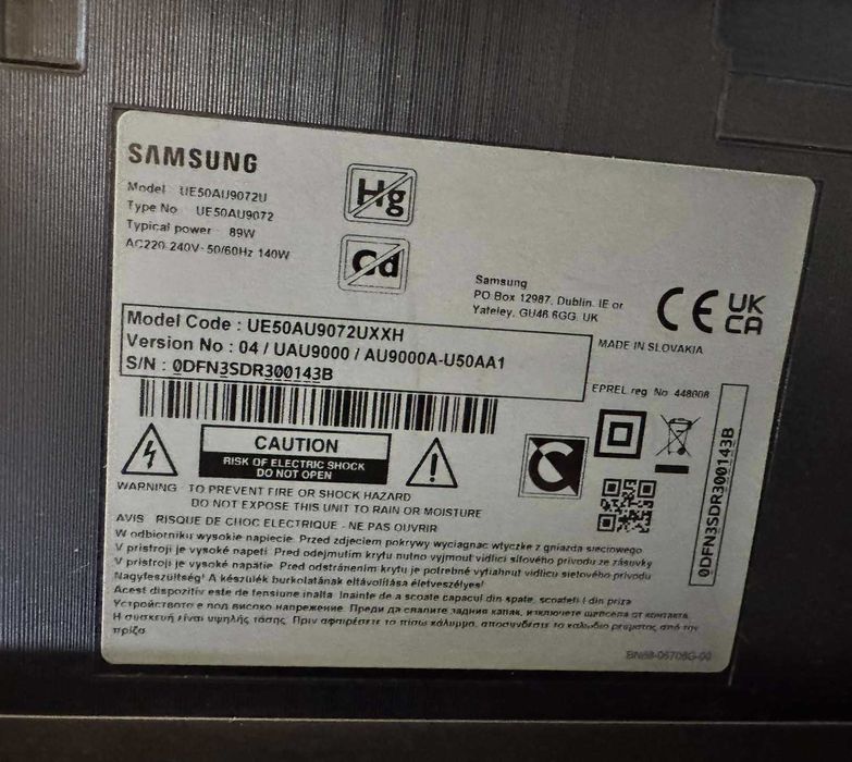 Телевизор SAMSUNG UE50AU9072UXXH-50" 4K Smart TV