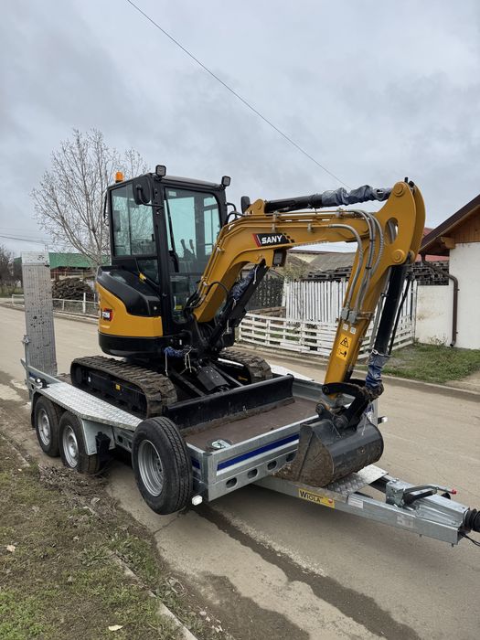 Miniexcavator Nou de inchiriat ,servicii profesionale