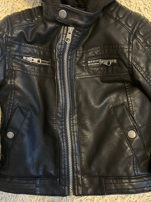 Geaca piele baietei C&A