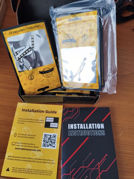 Комплект светлини  за LEGO и други играчки