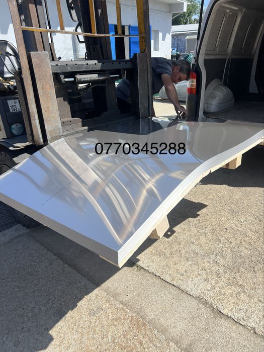 Tabla de inox alimentara inox PUR