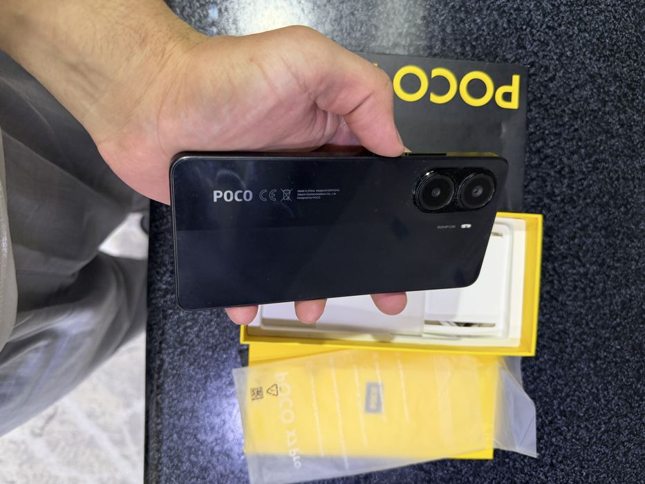 poco x7 pro pamit 12.512g holati ideal karopka dak kamplekt