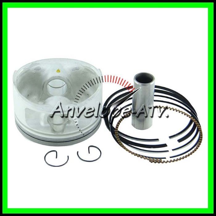 Piston atv LINHAI 300 72.5MM cu Teflon cu Segmenti Sigurante Bolt