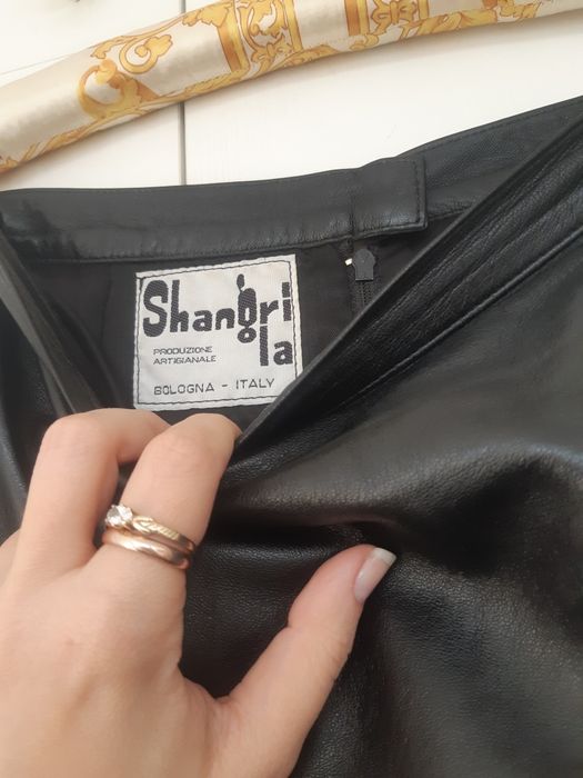 Fusta din piele naturala eleganta