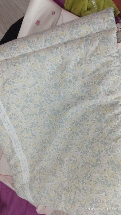 Повивалник в комплект с нов  обиколник, с етикет и хигиенен комплект