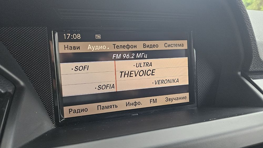 Дисплей за mercedes GLK x204 (2008-2012)