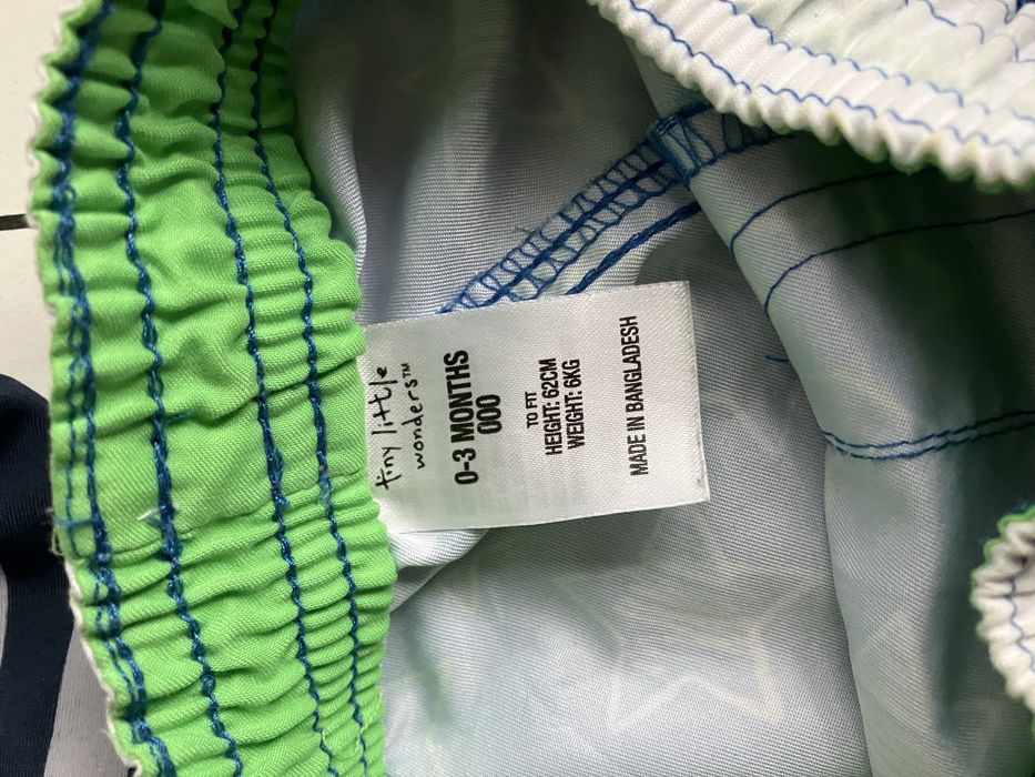 Бебешки бански за 0-6 месеца