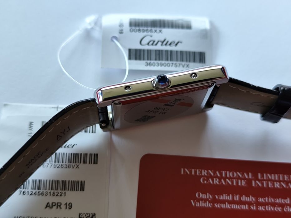 ceas Cartier sigilat