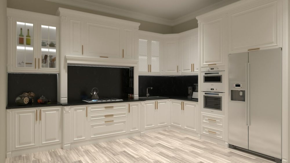 Neo klassika,klassika oshxona mebellar