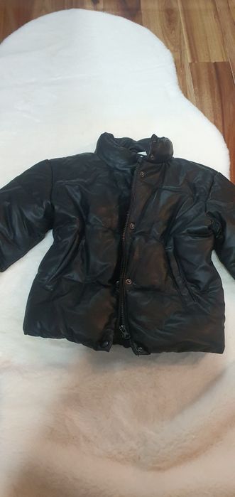 Geaca fetita imitatie piele