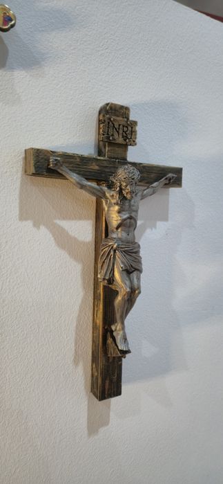 Crucifix handmade unicat 27 cm